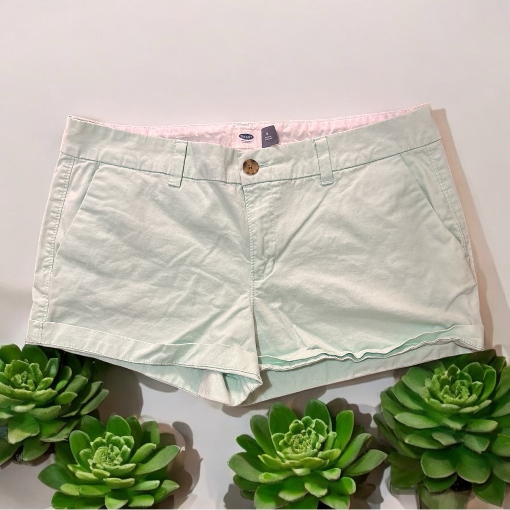 Women's Mint Green Shorts
